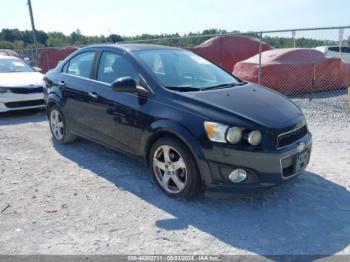  Salvage Chevrolet Sonic