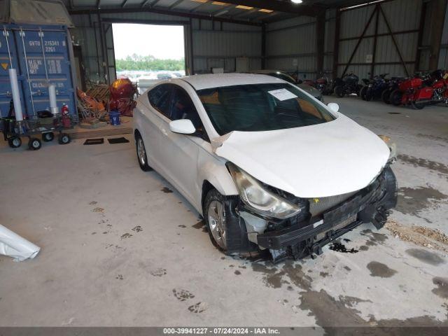  Salvage Hyundai ELANTRA