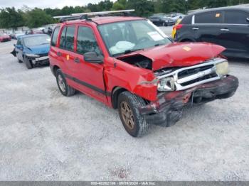  Salvage Chevrolet Tracker