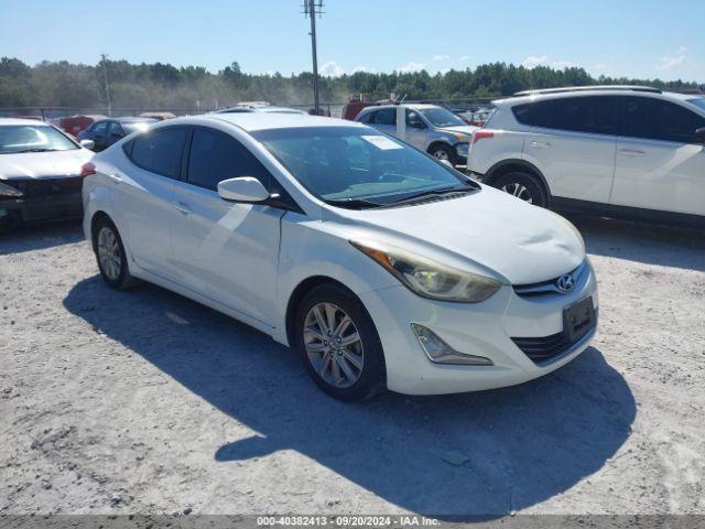  Salvage Hyundai ELANTRA