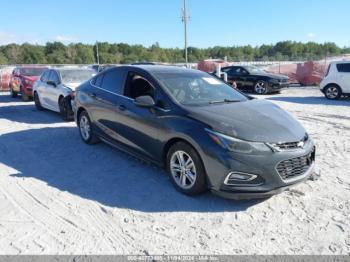  Salvage Chevrolet Cruze