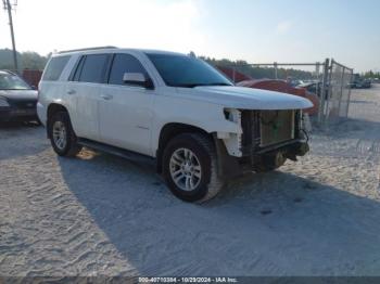  Salvage Chevrolet Tahoe