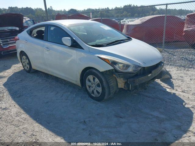  Salvage Hyundai ELANTRA