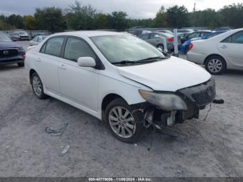  Salvage Toyota Corolla