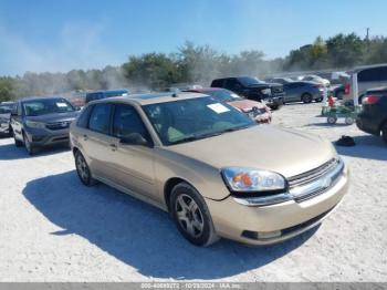  Salvage Chevrolet Malibu