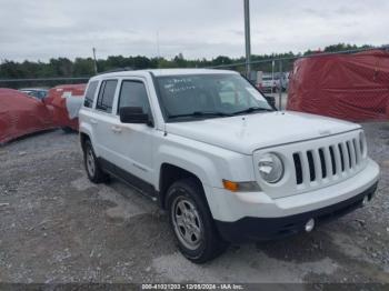  Salvage Jeep Patriot