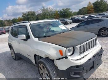  Salvage Jeep Renegade