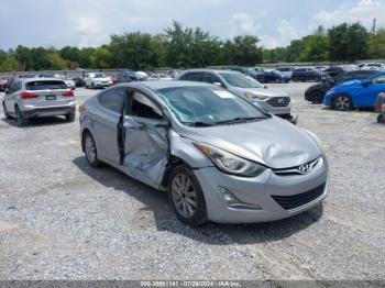  Salvage Hyundai ELANTRA