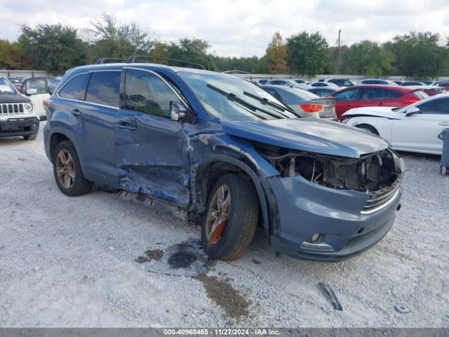  Salvage Toyota Highlander