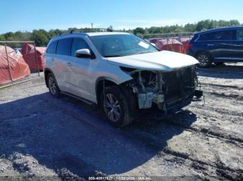  Salvage Toyota Highlander