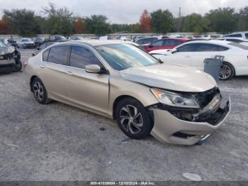  Salvage Honda Accord