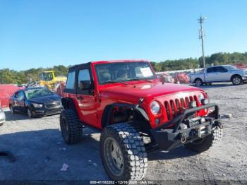  Salvage Jeep Wrangler