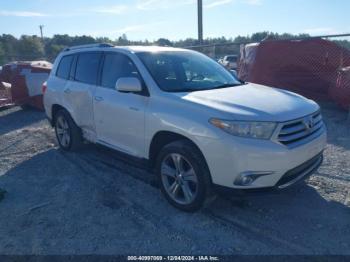  Salvage Toyota Highlander