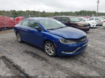  Salvage Chrysler 200