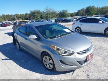  Salvage Hyundai ELANTRA