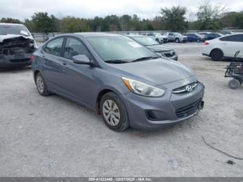  Salvage Hyundai ACCENT