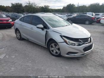  Salvage Chevrolet Cruze