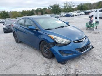  Salvage Hyundai ELANTRA