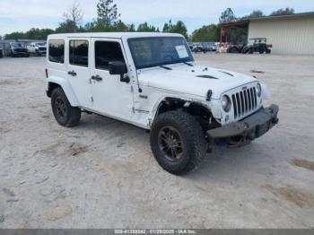  Salvage Jeep Wrangler