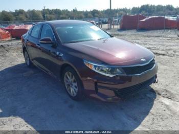  Salvage Kia Optima