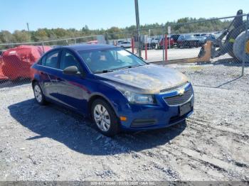  Salvage Chevrolet Cruze