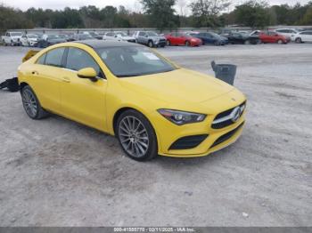  Salvage Mercedes-Benz Cla-class