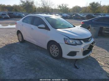  Salvage Chevrolet Sonic