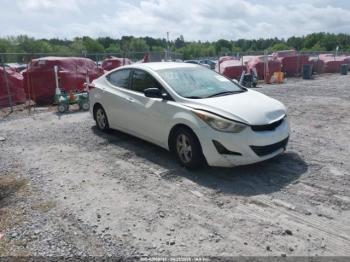  Salvage Hyundai ELANTRA