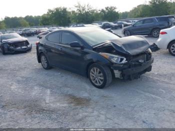  Salvage Hyundai ELANTRA