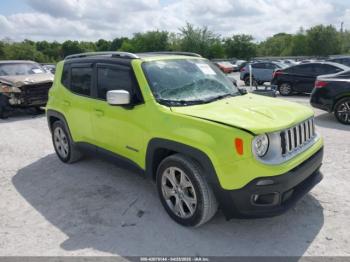  Salvage Jeep Renegade
