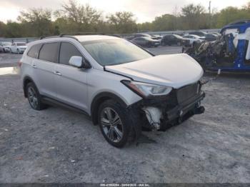  Salvage Hyundai SANTA FE
