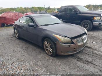  Salvage INFINITI G37