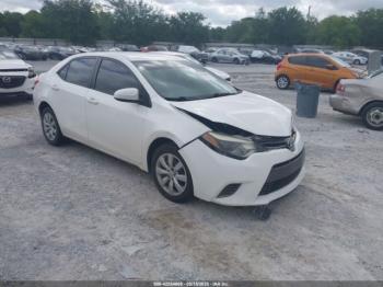  Salvage Toyota Corolla