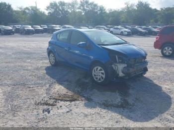  Salvage Toyota Prius c