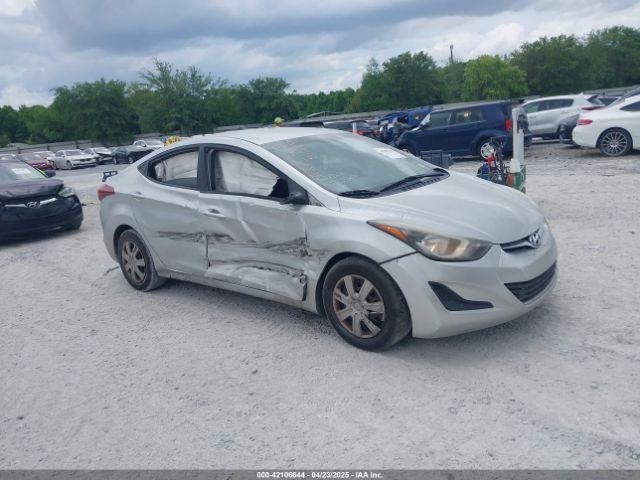  Salvage Hyundai ELANTRA