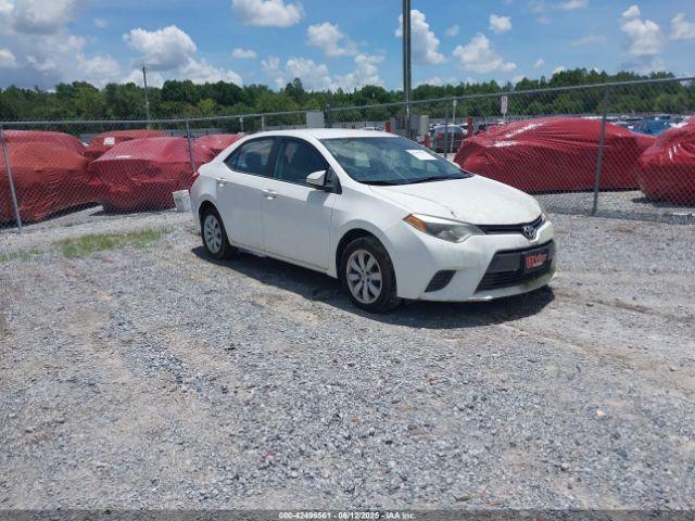  Salvage Toyota Corolla