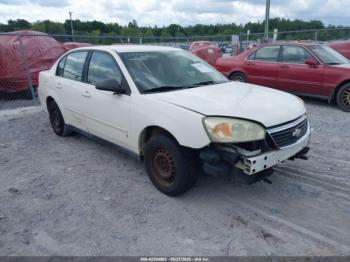  Salvage Chevrolet Malibu