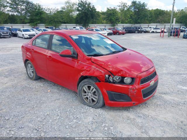  Salvage Chevrolet Sonic