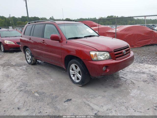  Salvage Toyota Highlander