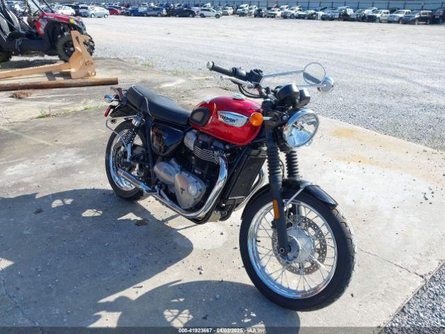  Salvage Triumph Motorcycle Bonneville
