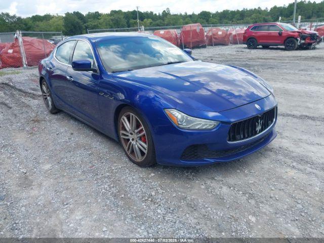  Salvage Maserati Ghibli