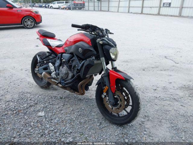  Salvage Yamaha Fz07
