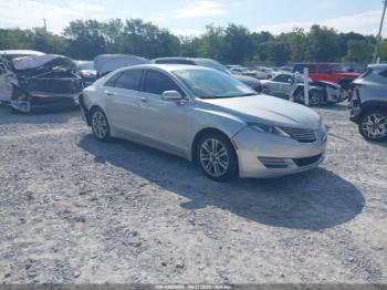 Salvage Lincoln MKZ Hybrid