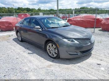  Salvage Lincoln MKZ Hybrid