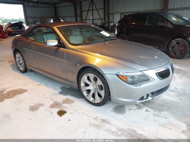  Salvage BMW 6 Series