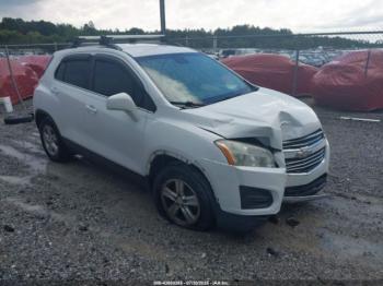  Salvage Chevrolet Trax