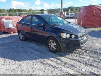  Salvage Chevrolet Sonic