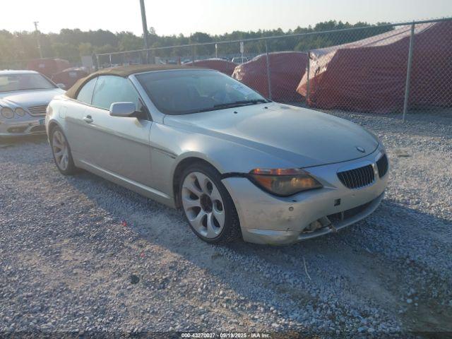  Salvage BMW 6 Series