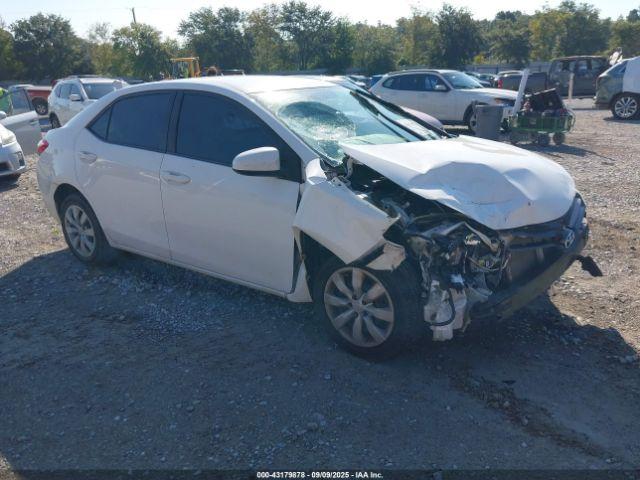  Salvage Toyota Corolla