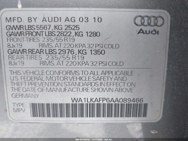 Audi Q5 3.2 Premium Image 2
